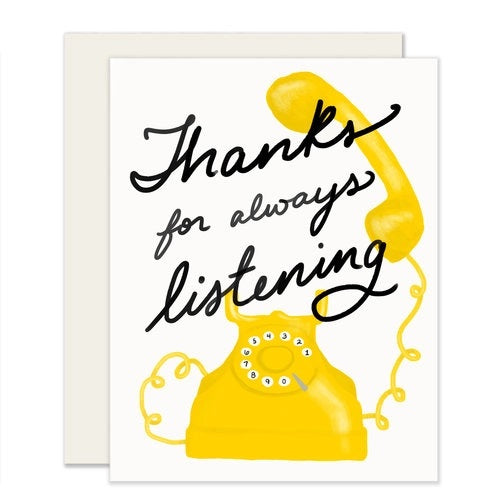 Card Mom Listening Mother's Day