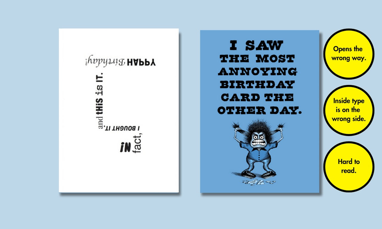 Card Most Annoying Birthday