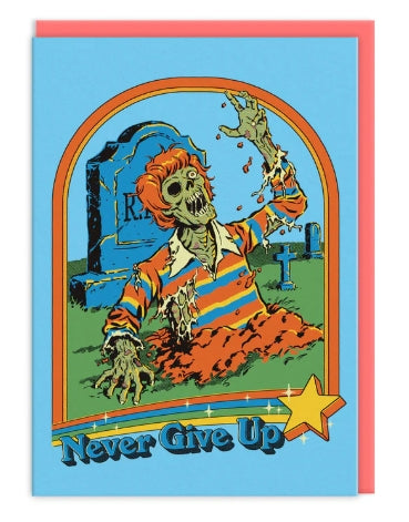 Card Never Give Up Steven Rhodes
