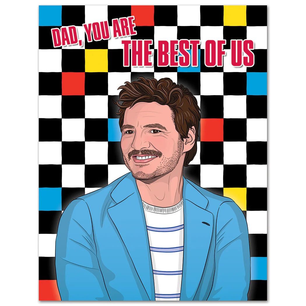 Card Pedro Pascal Father's Day