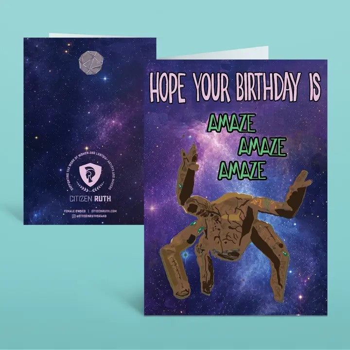 Card Project Hail Mary Amaze Birthday
