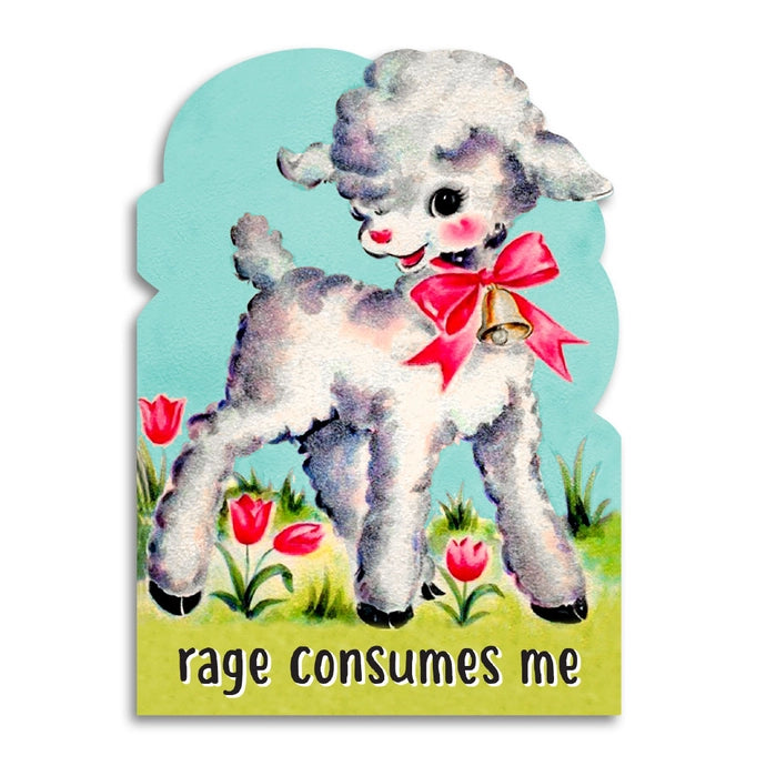 Card Rage Consumes Me Lamb