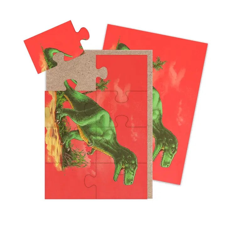 Card T-Rex Jigsaw