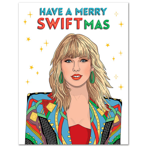 Card Taylor Swift Merry Swift-mas Christmas