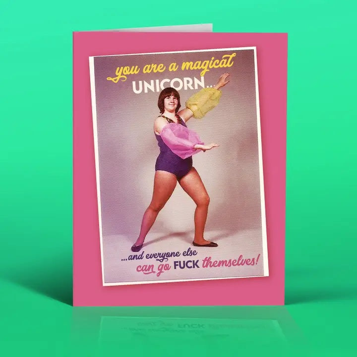 Card You Are A Magical Unicorn