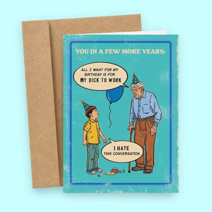 Card You In A Few Years Birthday