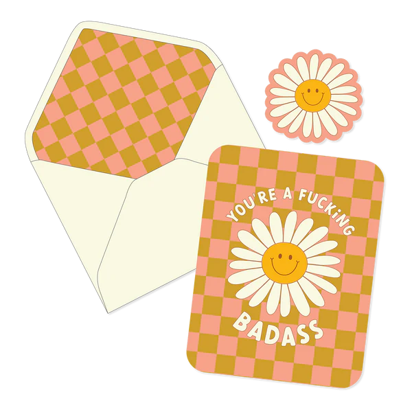 Card You're A Fucking Badass