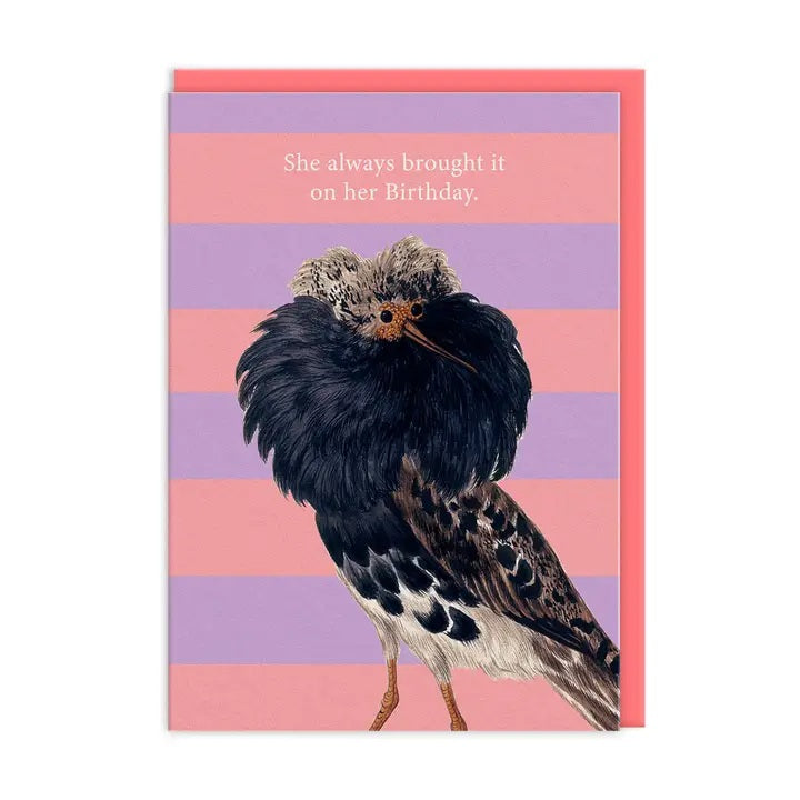 Card Brought It Birthday