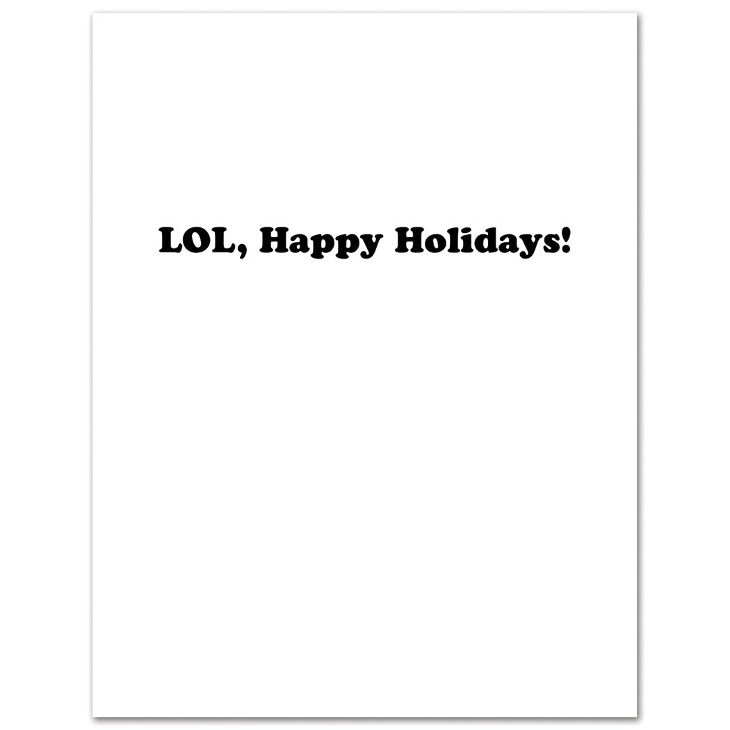Card Cats Because Holidays Suck Christmas