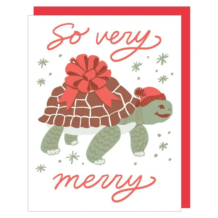 Card Happy Tortoise Holiday