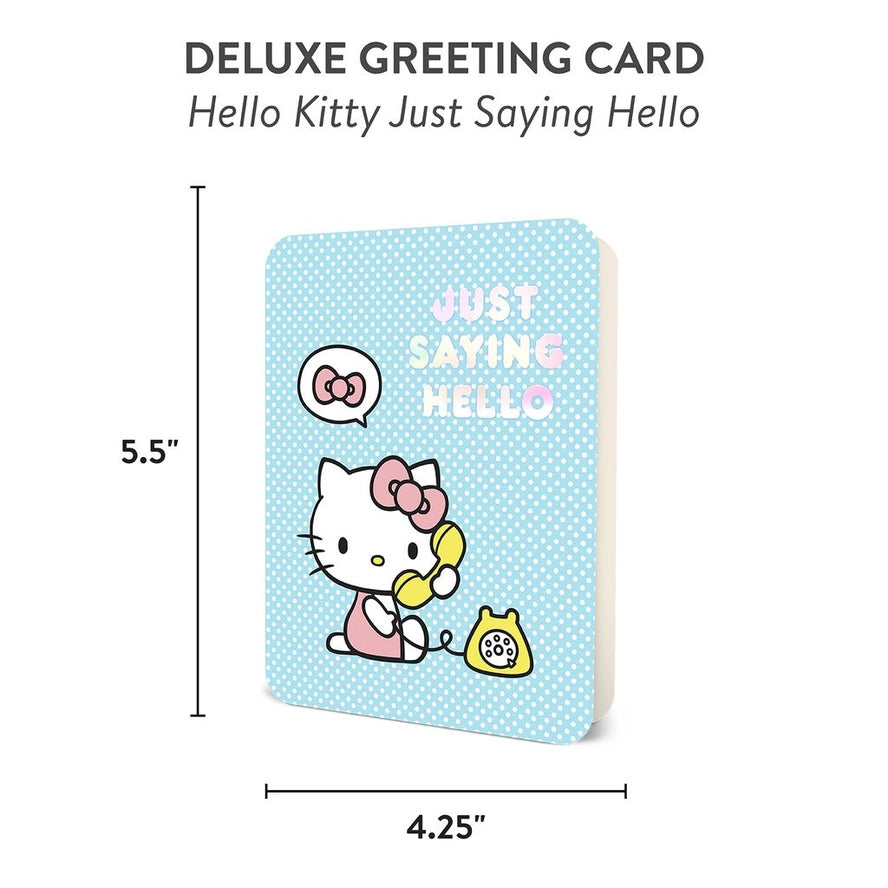 Card Hello Kitty Just Saying Hello