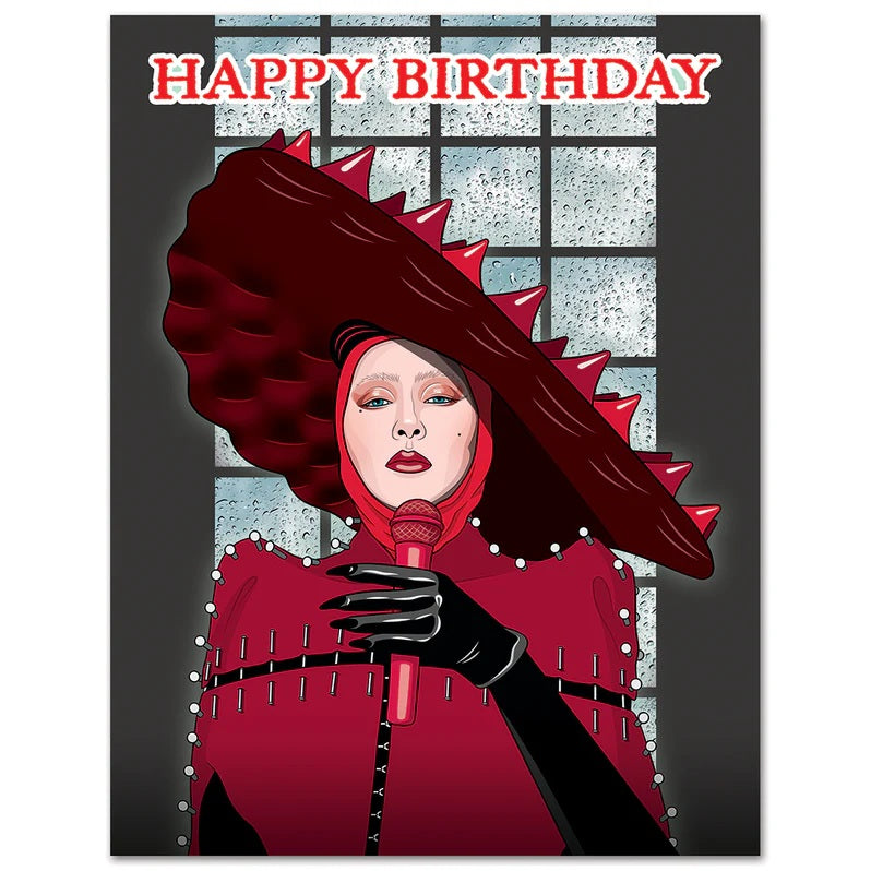 Card Lady Gaga Abracadabra Birthday