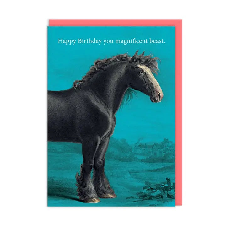 Card Magnificent Beast Birthday