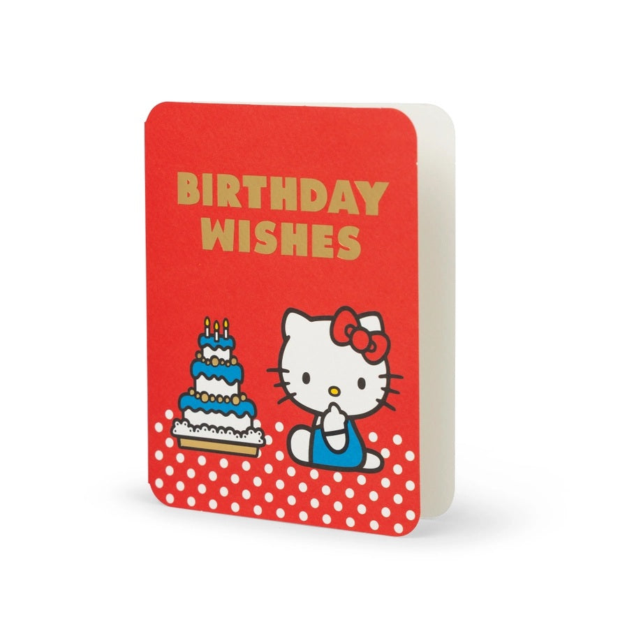Card Retro Hello Kitty Birthday Wishes