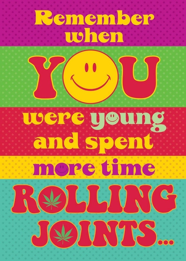 Card Rolling Joints Rubbing Joints Birthday