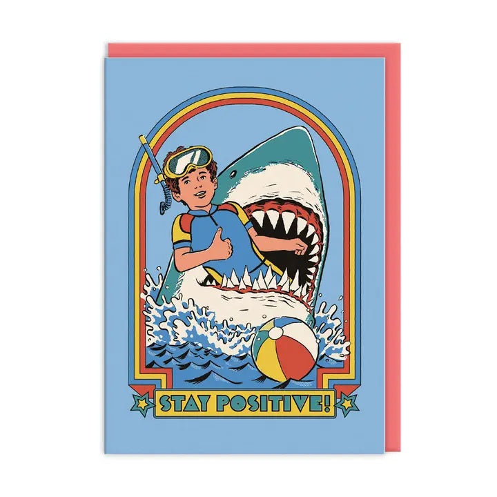 Card Stay Positive Steven Rhodes