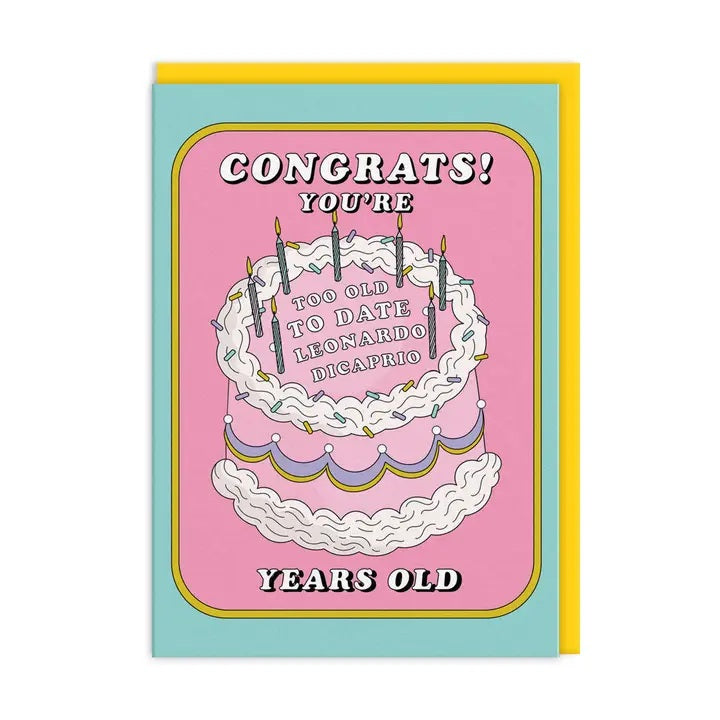 Card Too Old For Leo Birthday