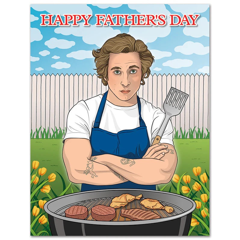 Card Yes Chef Happy Father's Day