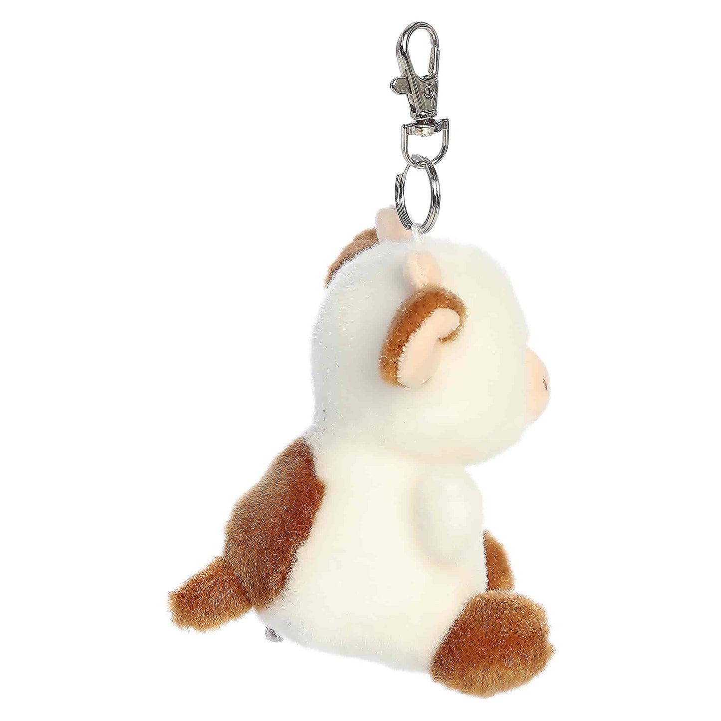 Caroline Brown Cow Clip-On Palm Pals Plush 4"