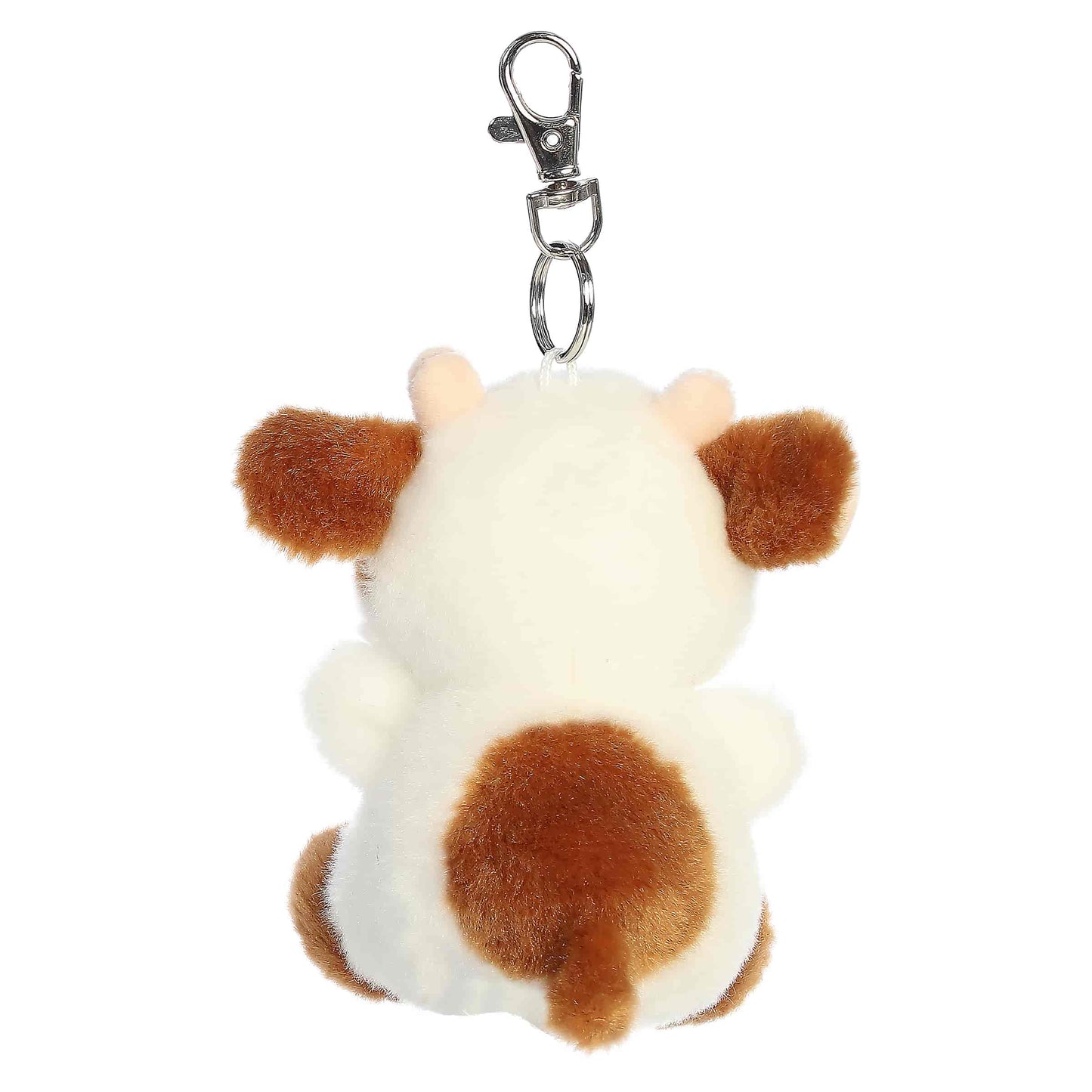 Caroline Brown Cow Clip-On Palm Pals Plush 4"