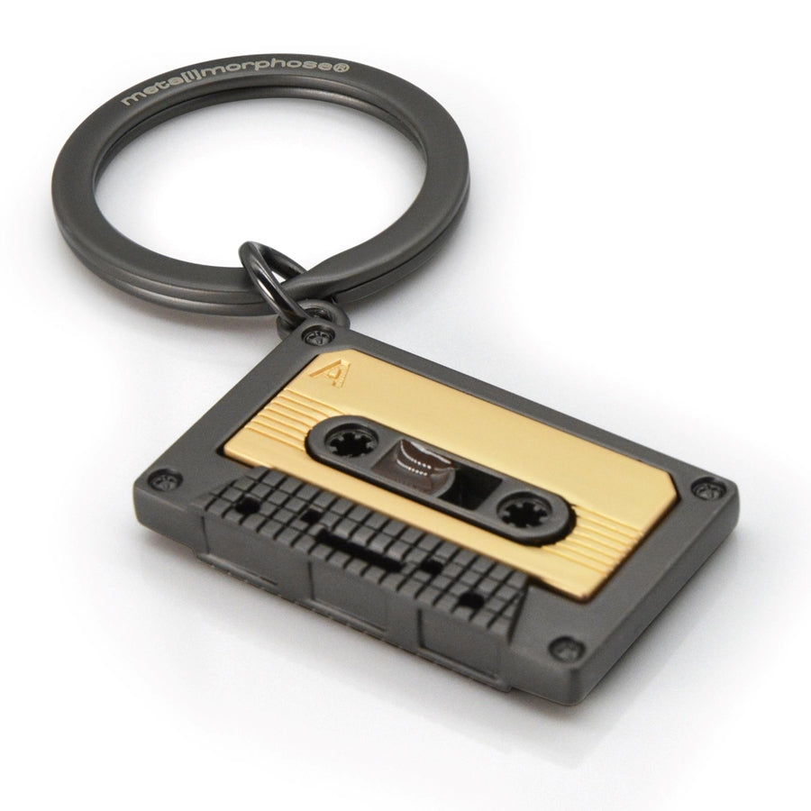 Cassette Metal Keyring