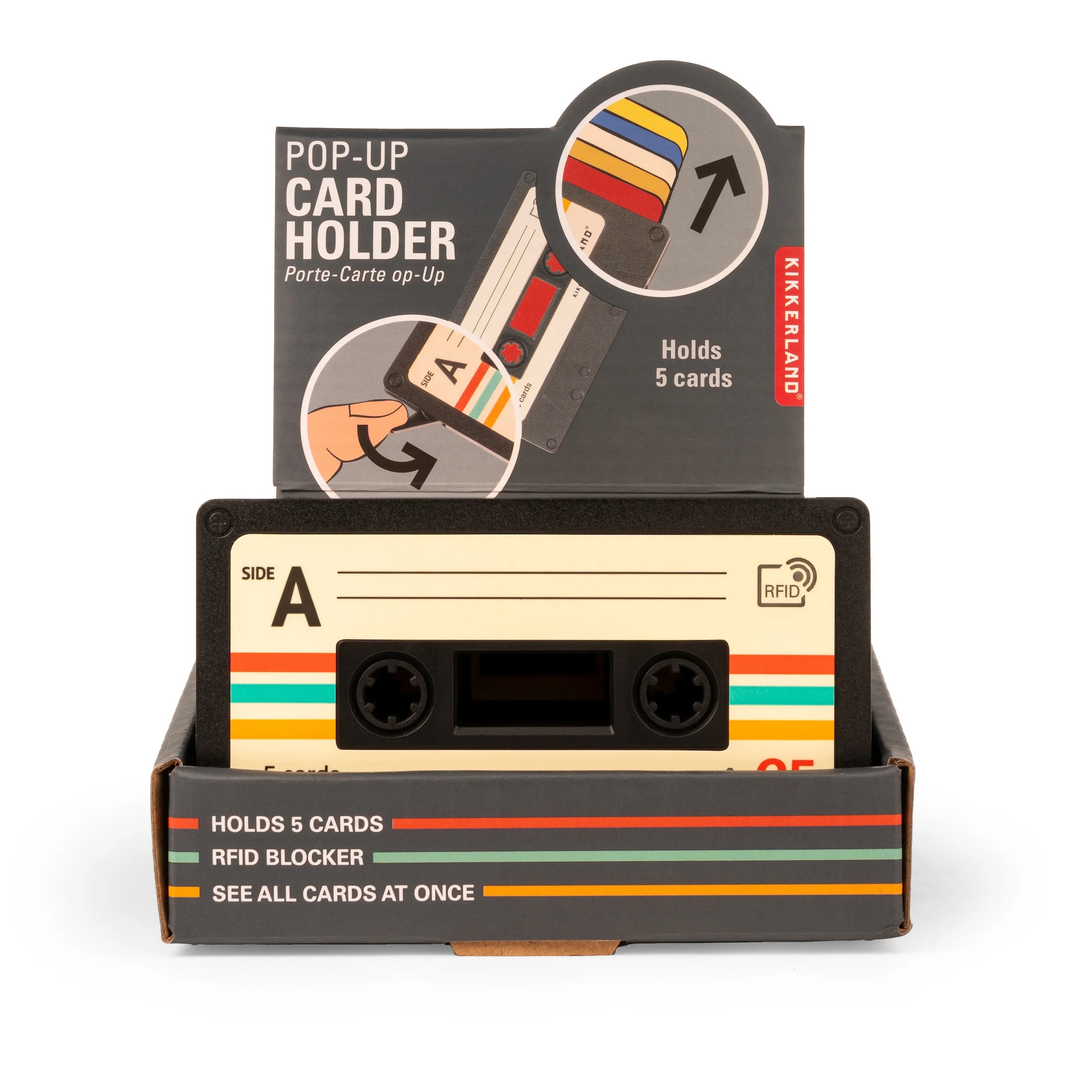 Cassette Tape - Pop-Up Card Holder Cassette Tape - Pop-Up Card Holder