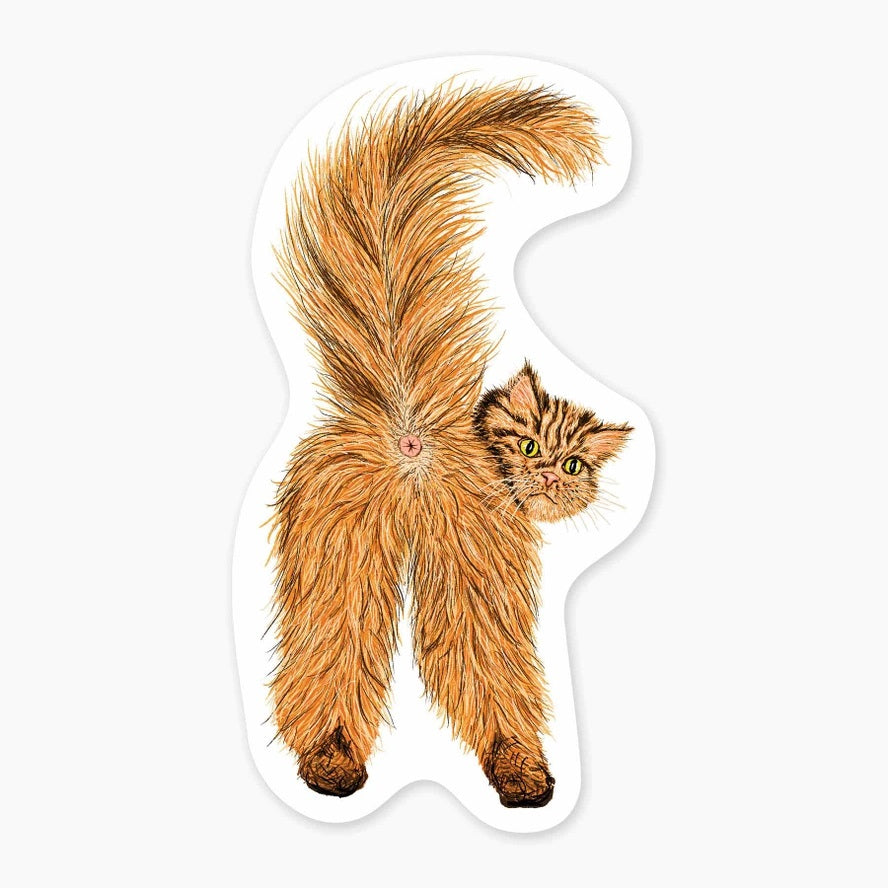 Cat But Sticker Cat Butt Sticker – www.shoptherocket.com