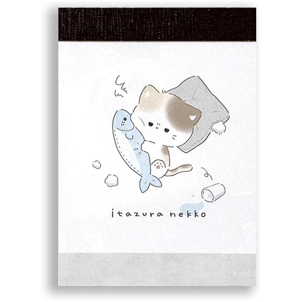 Cat Itazura Nekko Mini Note Pad
