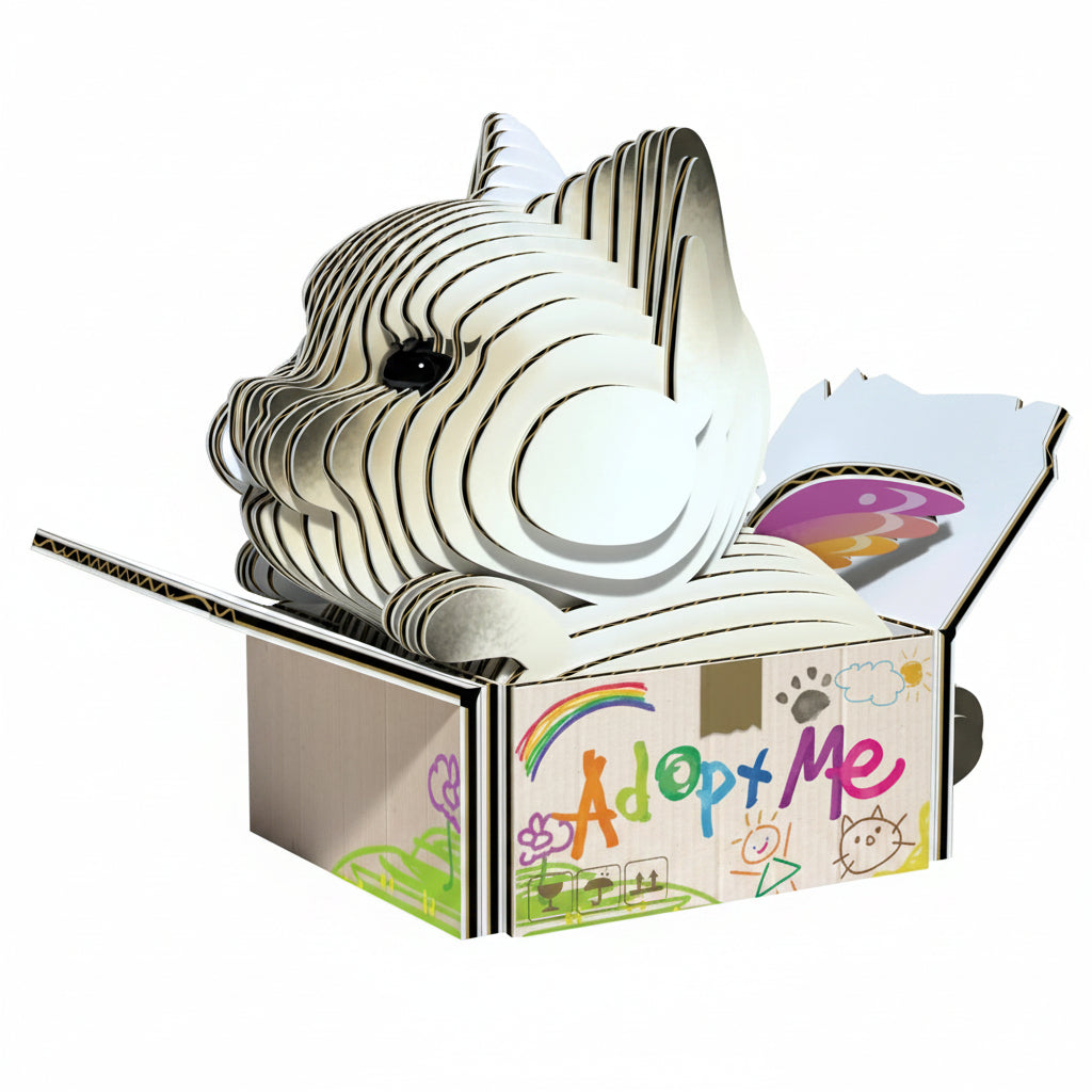 Cat Mocha 3D Puzzle
