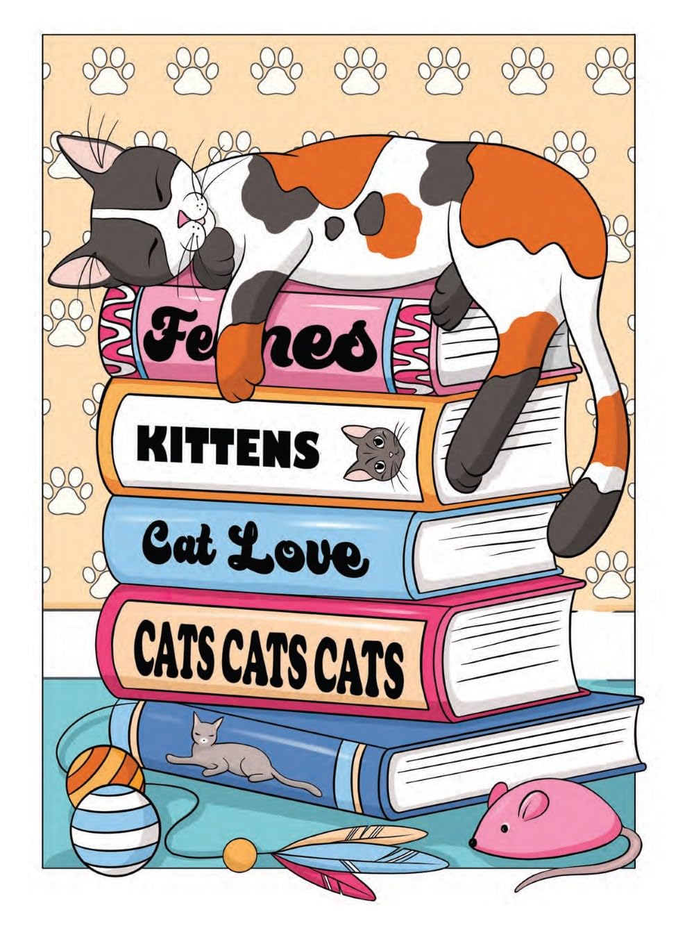 Cat Mom Coloring Book Creative Haven