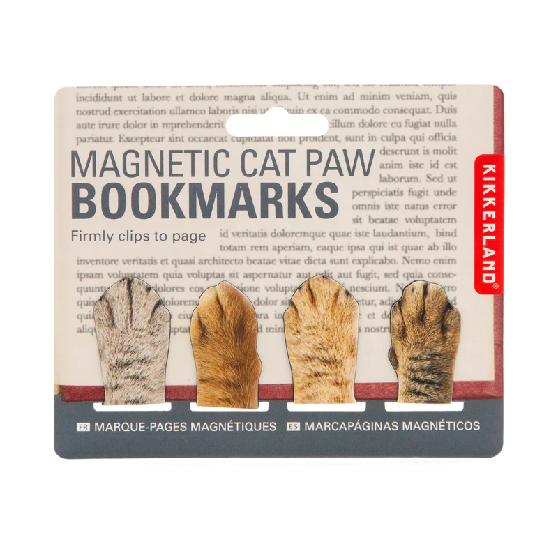 Cat Paw Magnetic Bookmark