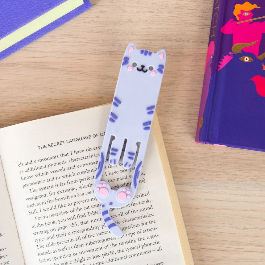 Cat Reading Light & Bookmark