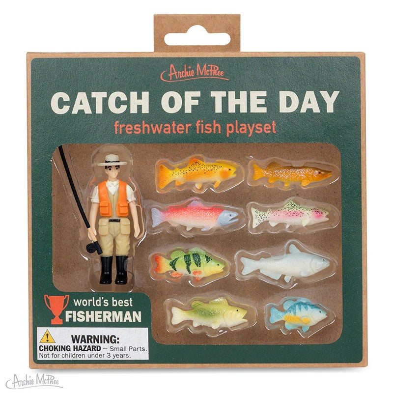Catch Of The Day Freshwater Fish Playset