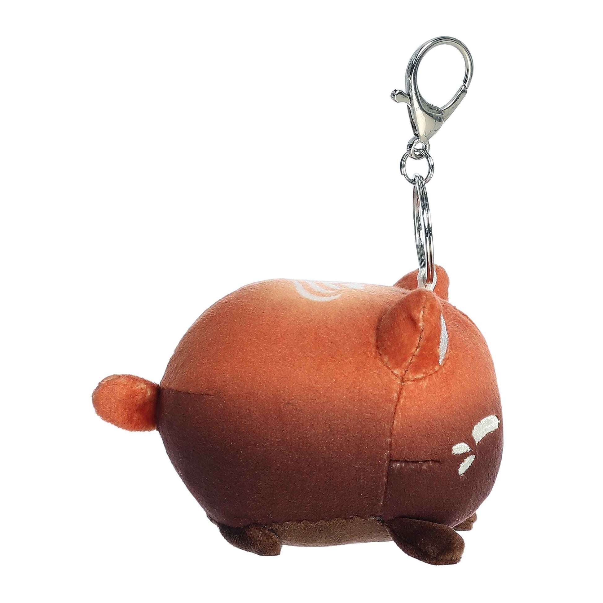 Catpuccino Meowchi Plush Clip-On 3.5" Tasty Peach
