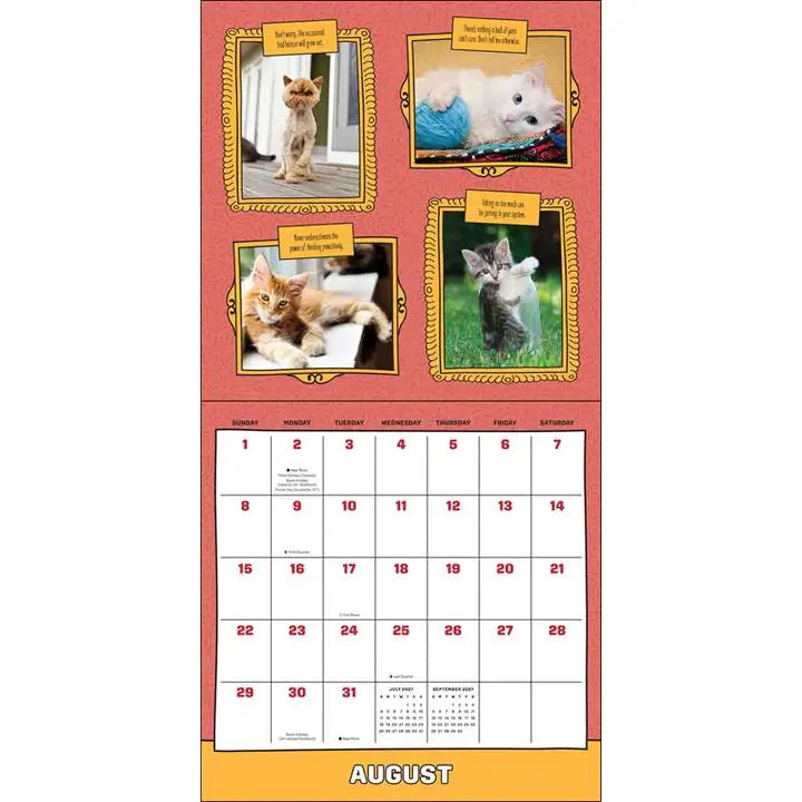 Cats Are Cheaper Than Therapy 2027 Calendar