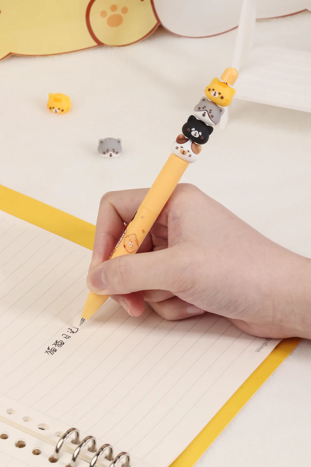 Cats Diary Skewer Gel Pen