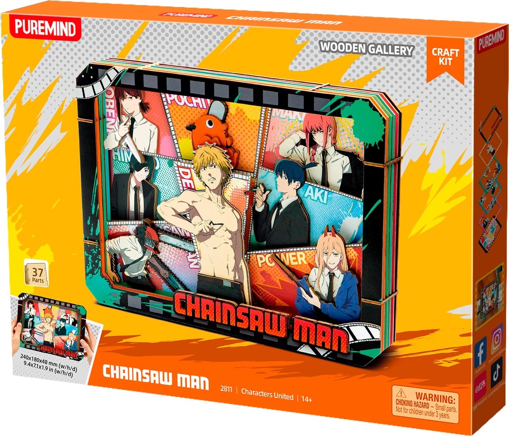 Chainsaw Man Large Character United Wooden Gallery