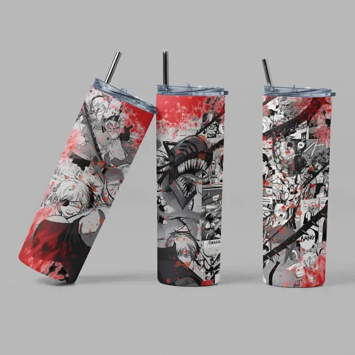 Chainsaw Man Tumbler 20 oz