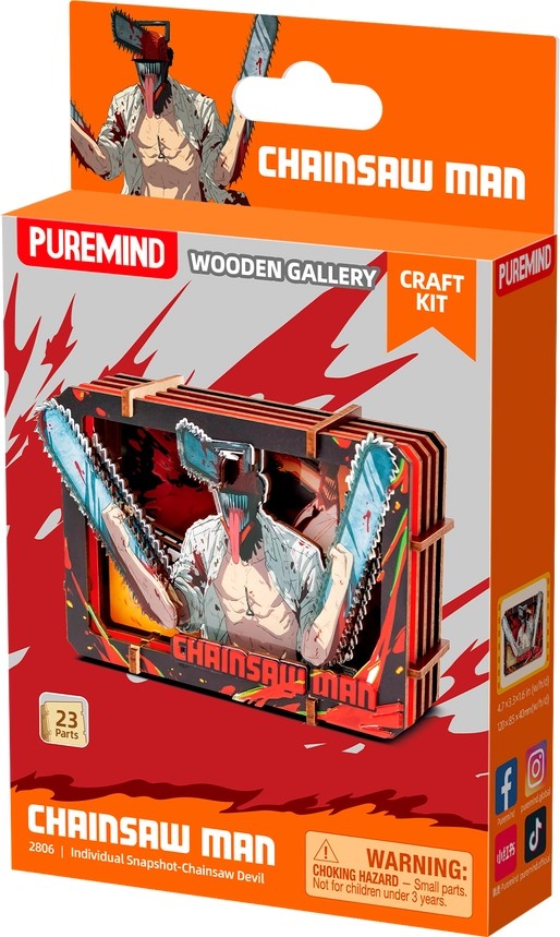 Chainsaw Man Wooden Gallery Chainsaw Devil