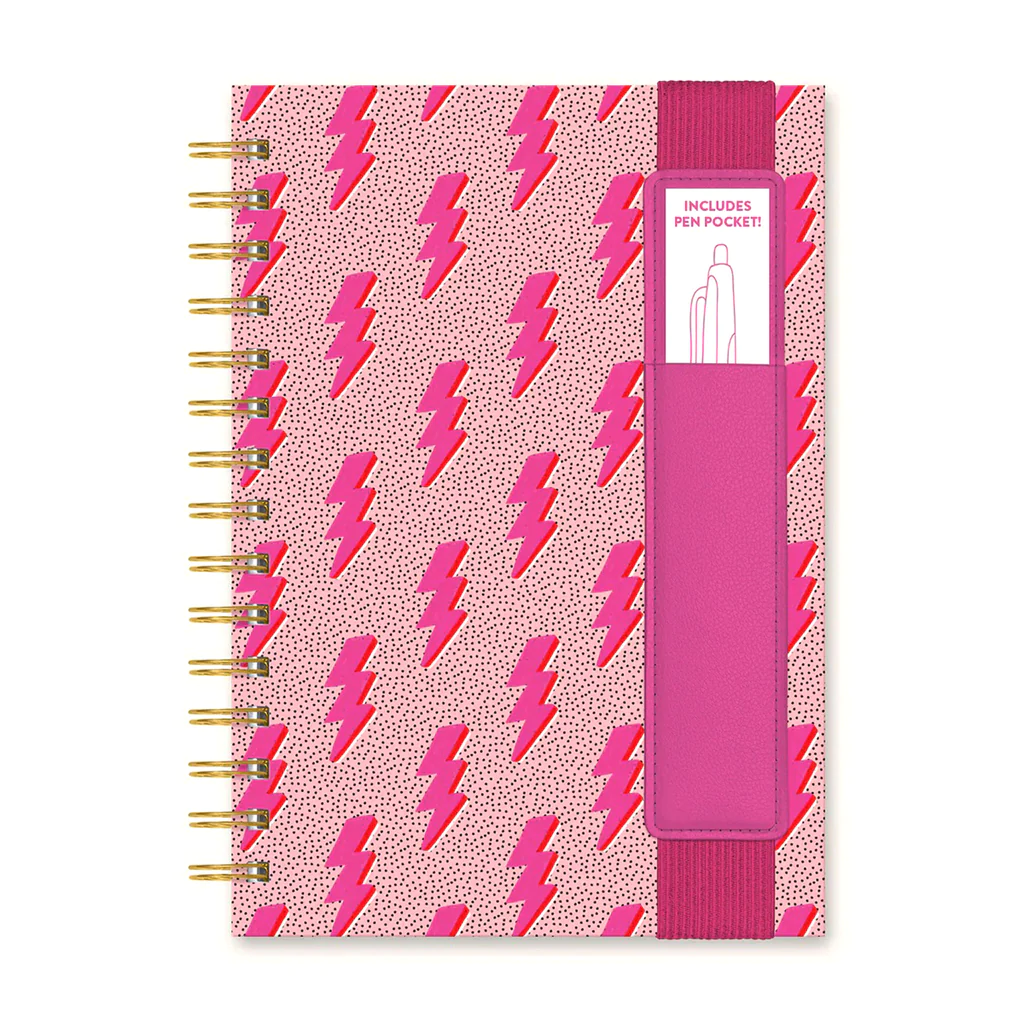 Charged Up Lightning Notebook