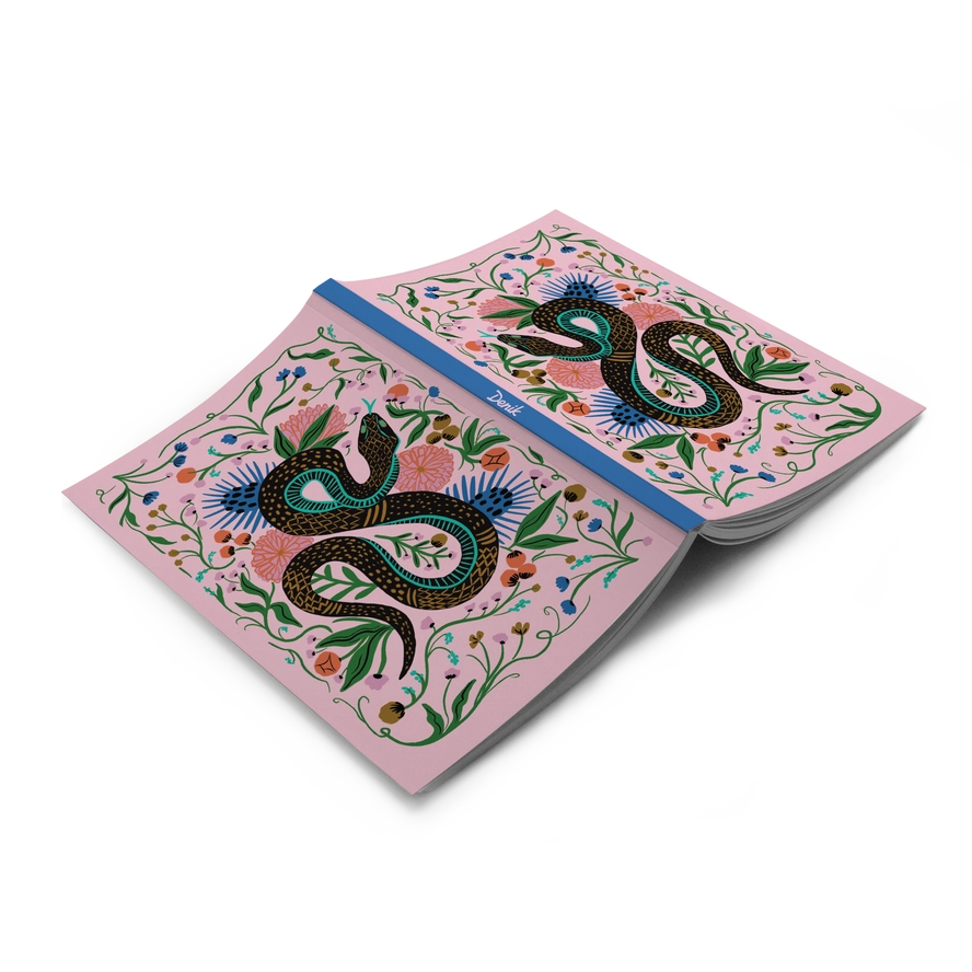 Charmed Snake Notebook