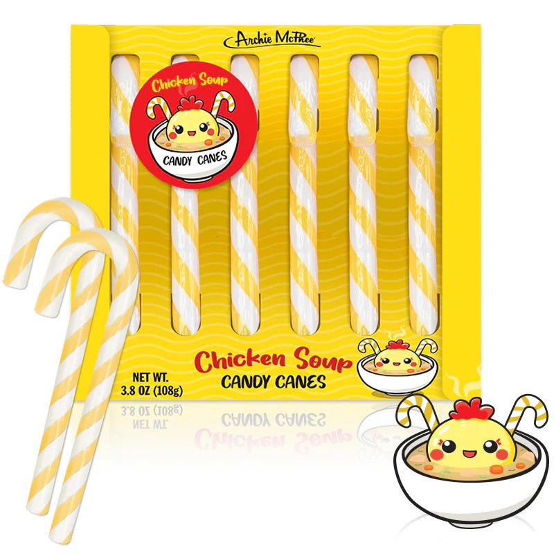 Chicken Soup Candy Canes