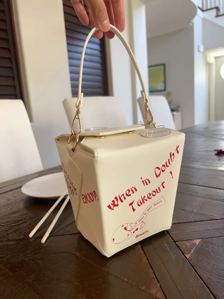 Chinese Takeout Box Handbag