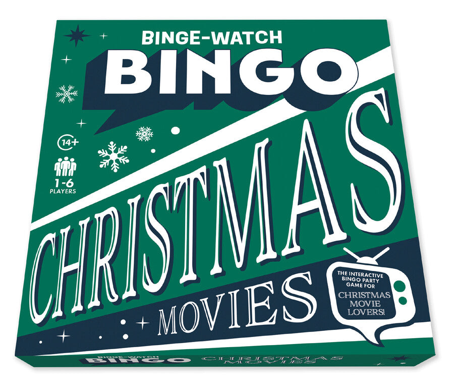 Christmas Movies Binge-Watch Bingo Game