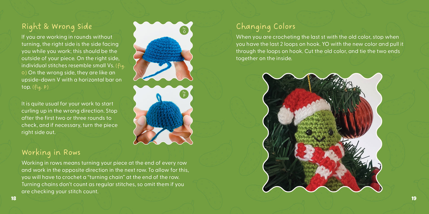 Christmas Pickle Crochet Kit