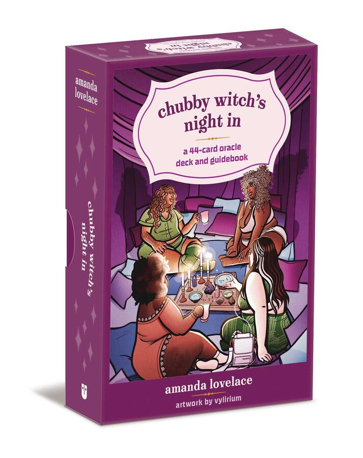 Chubby Witch's Night In Oracle Deck