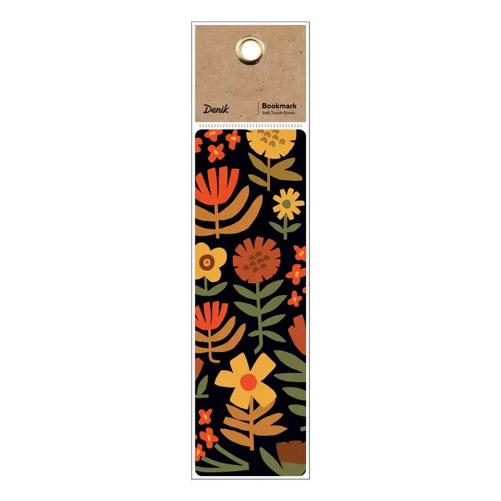 Chunky Floral Bookmark