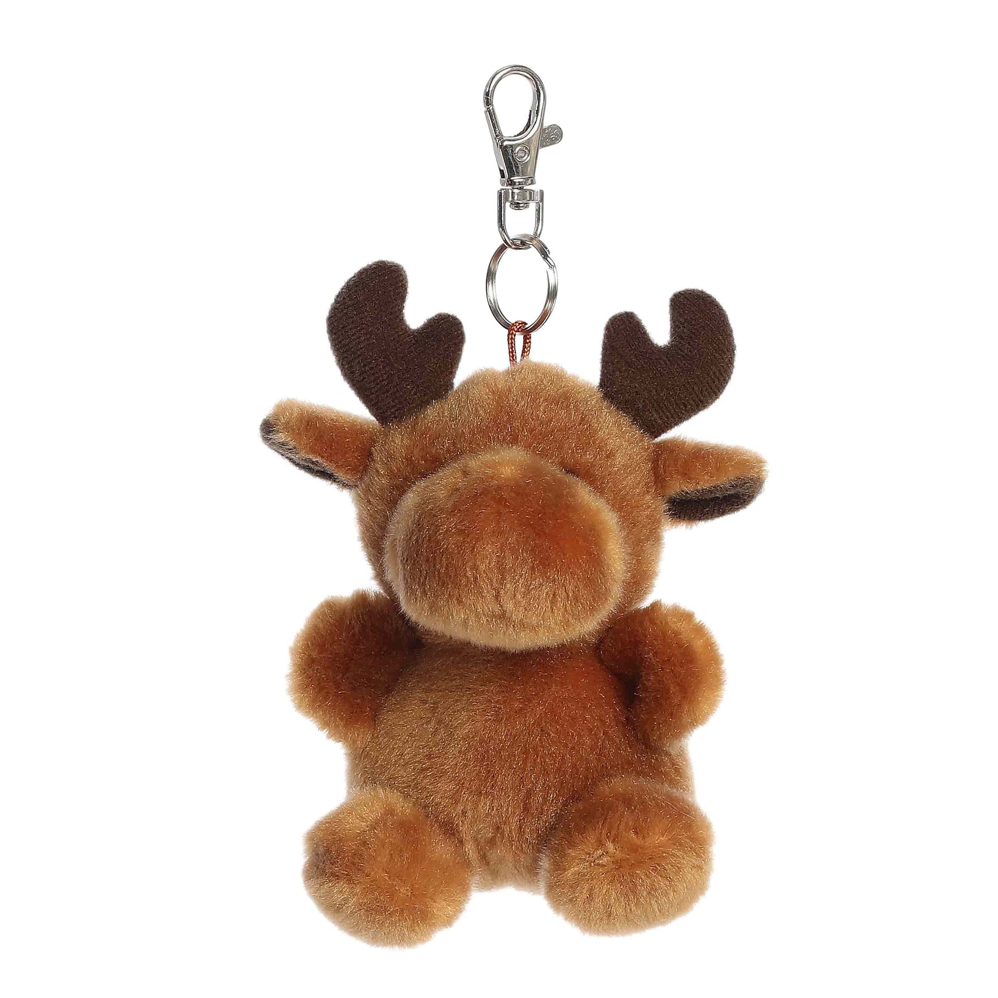 Cinnamon Moose Clip-On Palm Pals Plush 4"