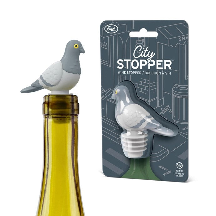 City Stopper Pigeon Wine Stopper