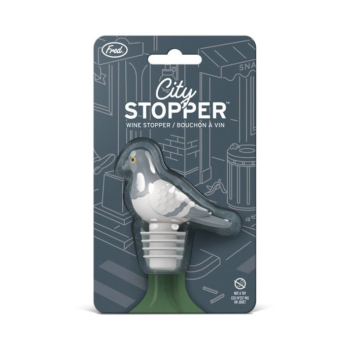 City Stopper Pigeon Wine Stopper